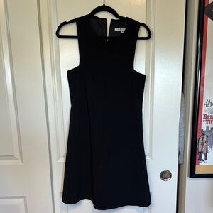 Trina Turk fit and flair black dress Black Sleeveless Dress